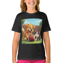 Cachorro Adorável Brincando com Futebol