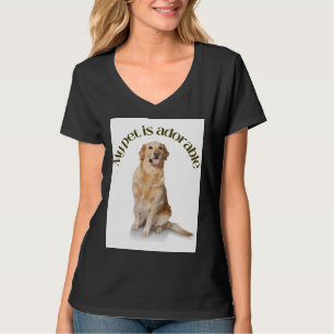 Camiseta Cachorro Adorável Labrador Cachorro Pet Cachorro M