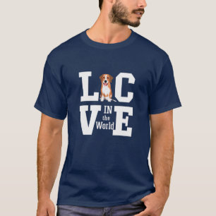 Camiseta Cachorro Ama Você