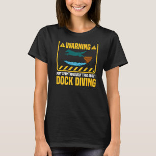 Camiseta Cachorro-anão Jumping Piscina Conselho Lago de For