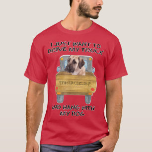 Camiseta Cachorro Anatóreo Condutor de Caminhões Cão-de-Fer