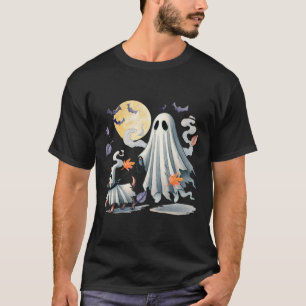 Camiseta Cachorro Andando Fantasma