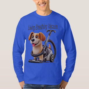 Camiseta Cachorro Aspirador Vivo e Respirante
