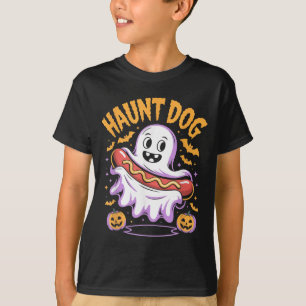 Camiseta Cachorro Assombrador Fantasma Engraçado Cachorro Q