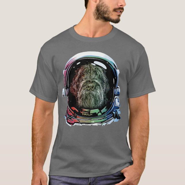 Camiseta Cachorro Astro, Apontando Griffon (Frente)