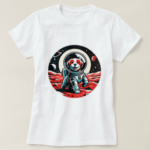 Camiseta Cachorro Astronauta - Aventura Espacial Canino Cós