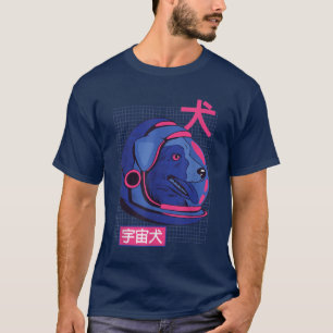 Camiseta Cachorro Astronauta No Espaço Shiba Inu Akita Meni