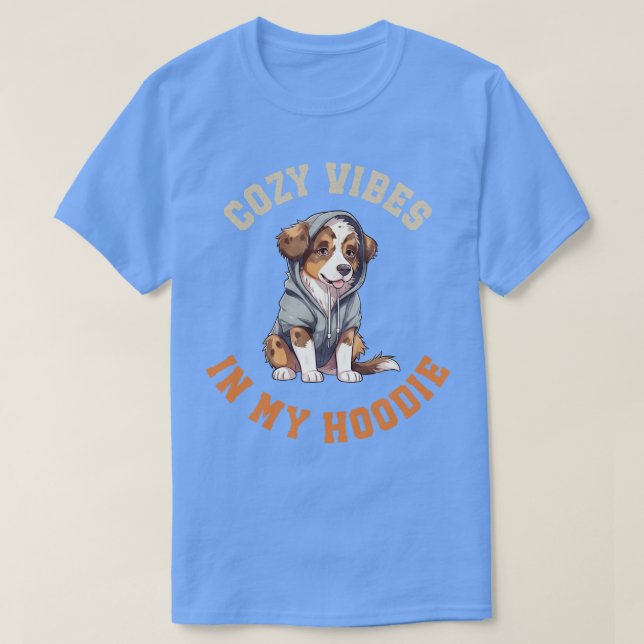 Camiseta Cachorro Aussie Bonito 1 (Frente do Design)