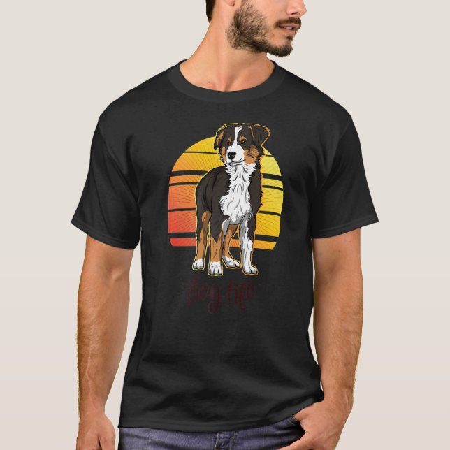 Camiseta Cachorro australiano Aussi Breed 35 (Frente)