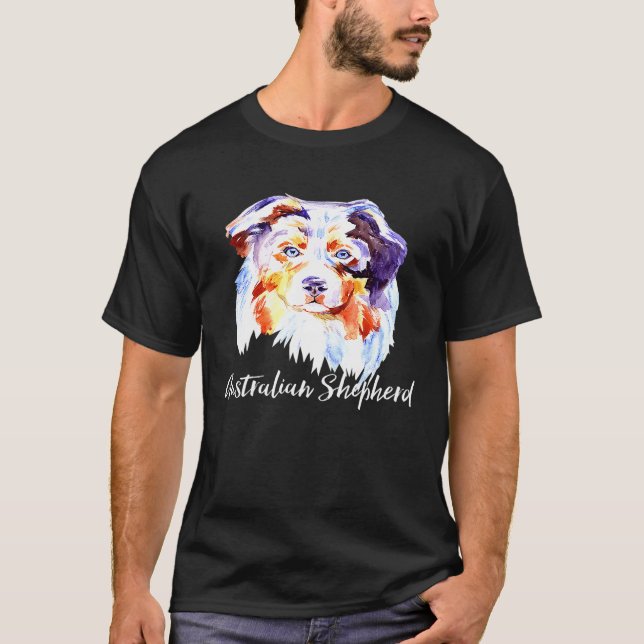 Camiseta Cachorro australiano Aussie Dog (Frente)