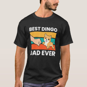 Camiseta Cachorro Australiano Papa Melhor Pai De Dingo Nunc