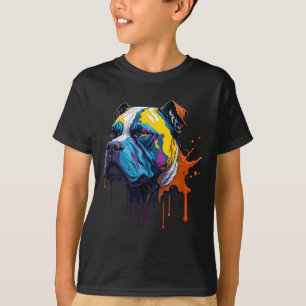 Camiseta Cachorro Azul Cachorro-Grande Design