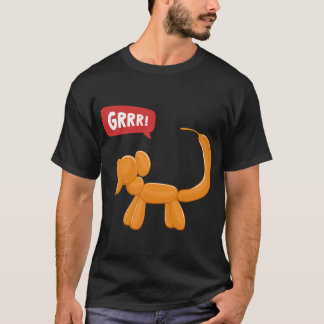 Camiseta Cachorro Balão do Partido dos Macacos Laranja - GR