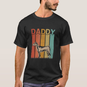Camiseta Cachorro Basenji Estilo Retro Vintage Gráfico Papa