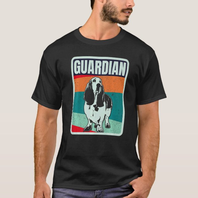 Camiseta Cachorro Basset Breed 41 (Frente)