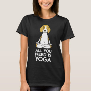 Camiseta Cachorro Beagle Ioga Beagle Filhote