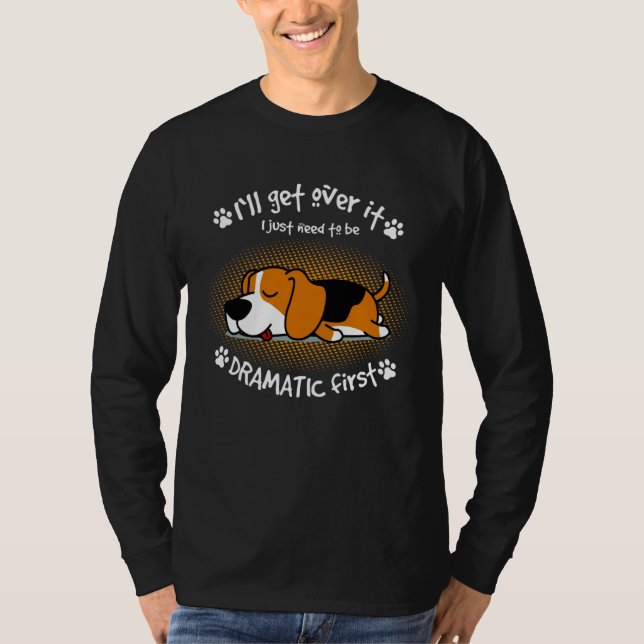 Camiseta Cachorro Beagle para Proprietários de Beagle e Cac (Frente)