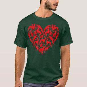 Camiseta Cachorro-Beijo Lover Engraçado Namorados De Beijo