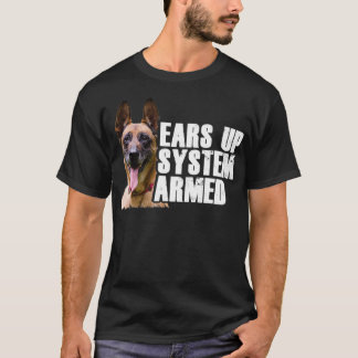 Camiseta Cachorro Belga I Ouve Sistema Armado No Mali
