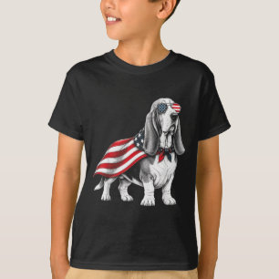 Camiseta Cachorro Bet 4 De Julho Bandeira Americana Cão Pat