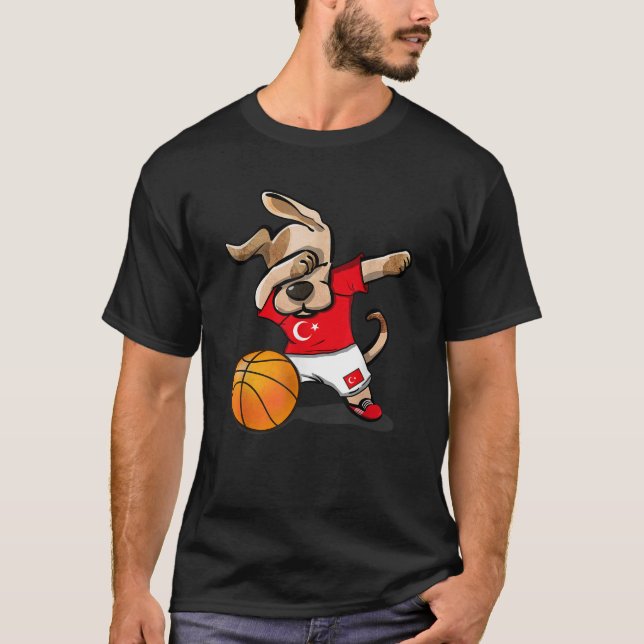 Camiseta Cachorro Bicicleta Turca Jersey (Frente)