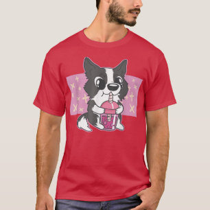 Camiseta Cachorro Boba Tea Bubble Tea Anime Kawaii Neko G