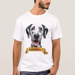 Camiseta Cachorro bonitinho, amante e amigável da Dalácia