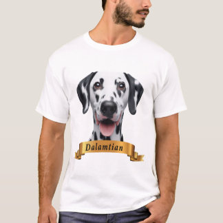 Camiseta Cachorro bonitinho, amante e amigável da Dalácia