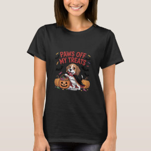 Camiseta Cachorro Bonito Beagle Dia das Bruxas de Cão Engra