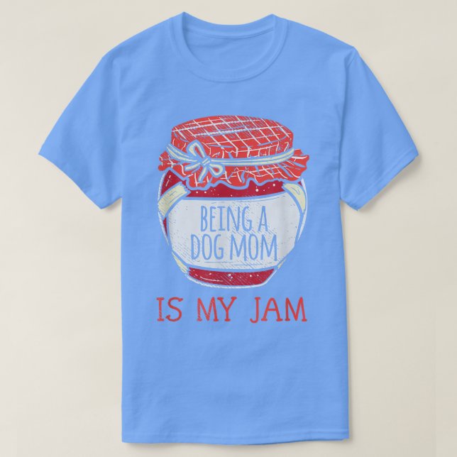 Camiseta Cachorro Bonito Divertido Mãe (Frente do Design)