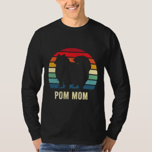 Camiseta Cachorro Bonito Mãe Pomeraniana Furioso Proprietár