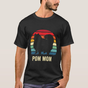 Camiseta Cachorro Bonito Mãe Pomeraniana Furioso Proprietár