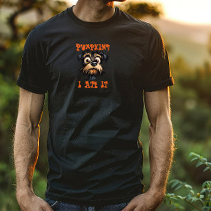 Camiseta Cachorro bonito, sanfona, laranja irônico