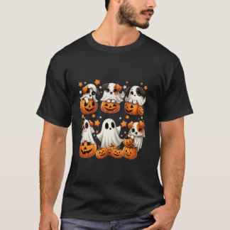 Camiseta Cachorro Bonito Vestido Como Cachorro Fantasma Fan