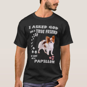 Camiseta Cachorro-Borboleta Mãe, Pai-Cachorro-Esquilo, Bon