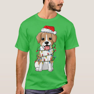 Camiseta Cachorro-Borrão - Família de Felicidade de Natal