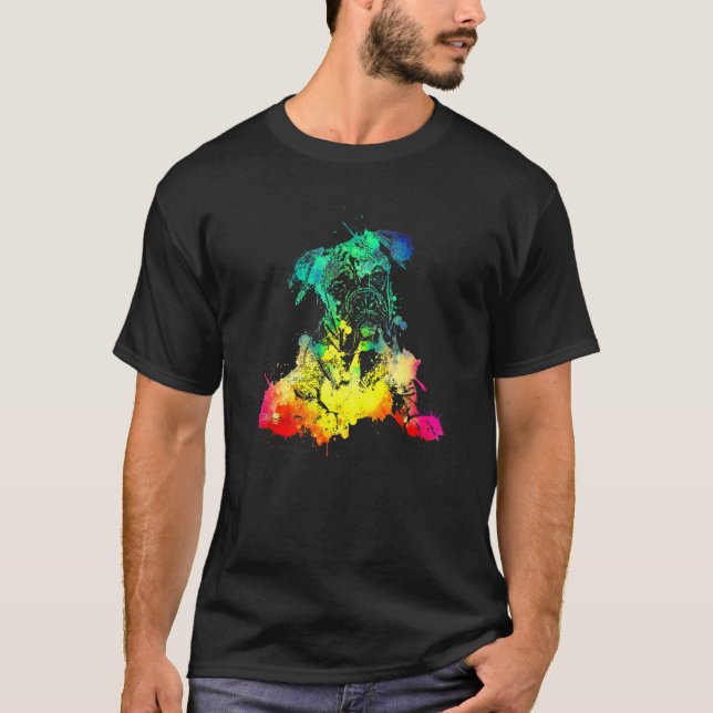 Camiseta Cachorro Boxer (Frente)