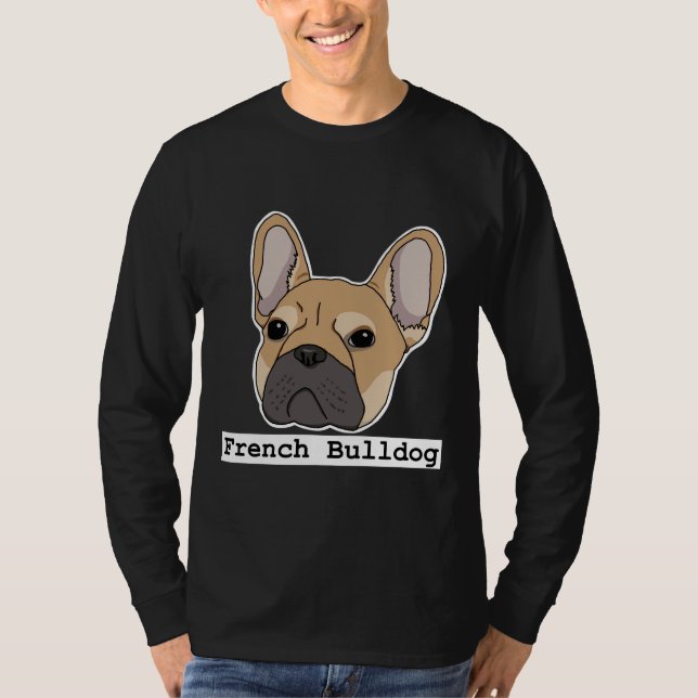 Camiseta Cachorro Buldogue Francês (Frente)