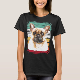Camiseta Cachorro Bulldog Francês Mãe Ou Pai Adora Cachorro