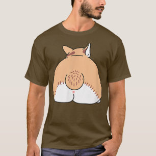 Camiseta Cachorro-Bumbum Cachorro-Cardigan Pembroke Welsh C