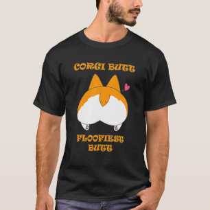 Camiseta Cachorro Bunda de Corgi