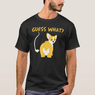 Camiseta Cachorro Bunda de Corgi
