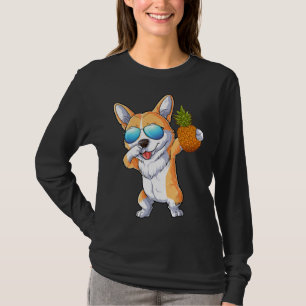 Camiseta Cachorro Cachorro Cachorro Abacaxi Fruta Tropical
