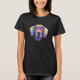 Camiseta Cachorro Cachorro Cachorro Aquarela Cachorro Cacho