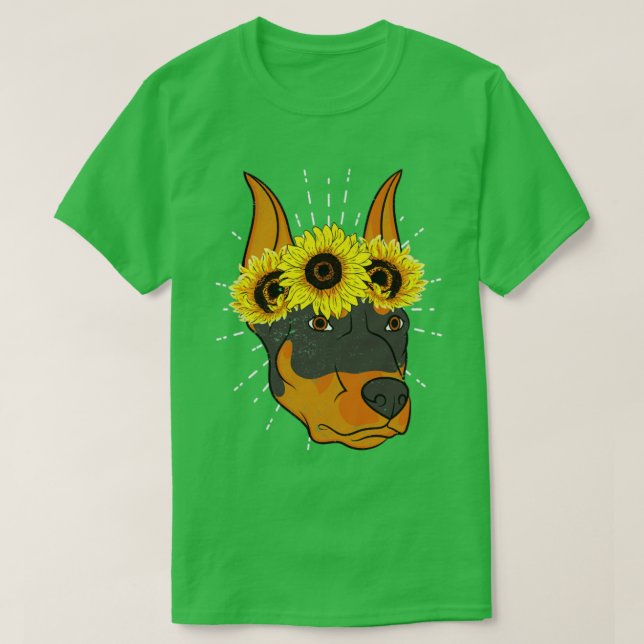 Camiseta Cachorro Cachorro Cachorro Cachorro Pet Doberman P (Frente do Design)