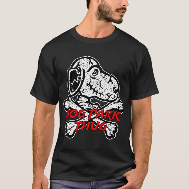 Camiseta Cachorro Cachorro Cachorro Crossbones Esqueleto Cr (Frente)