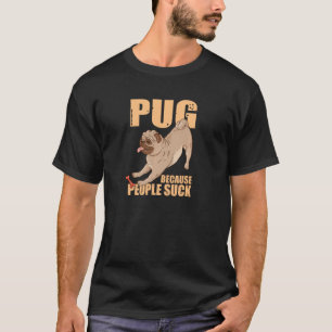 Camiseta Cachorro Cachorro Cachorro Engraçado Pug Lover Pu