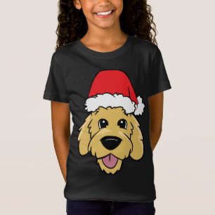 Camiseta Cachorro Cachorro Cachorro Goldendoododle com Papa