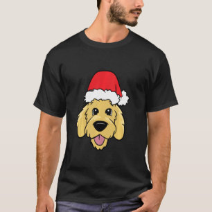 Camiseta Cachorro Cachorro Cachorro Goldendoododle com Papa