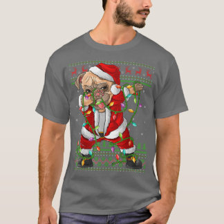 Camiseta Cachorro Cachorro Cachorro Luzes Engraçadas Pug Pa
